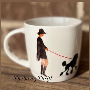 Maxwell & Williams Marc Martin BFF Mug - Black Poodle Walker Discontinued